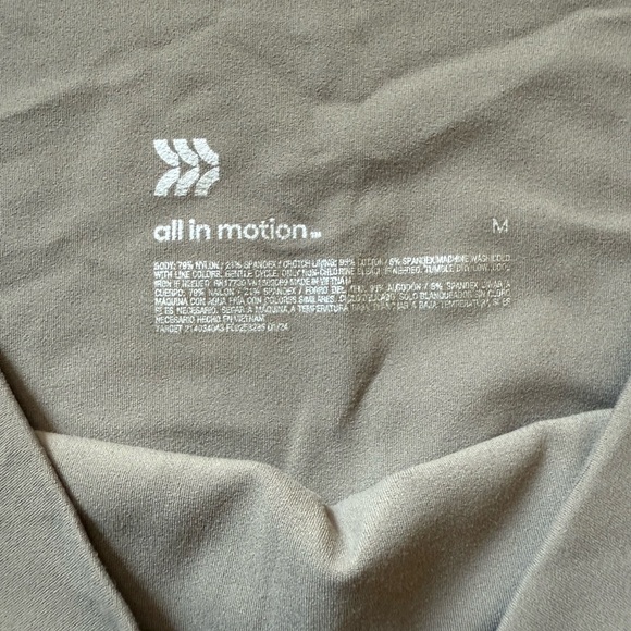 all in motion - taupe high waisted women’s leggings - Picture 2 of 3